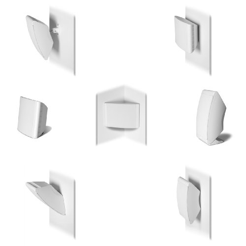 Polk Audio OWM3, par de altavoces, multiaplicación de 2 vías, blanco