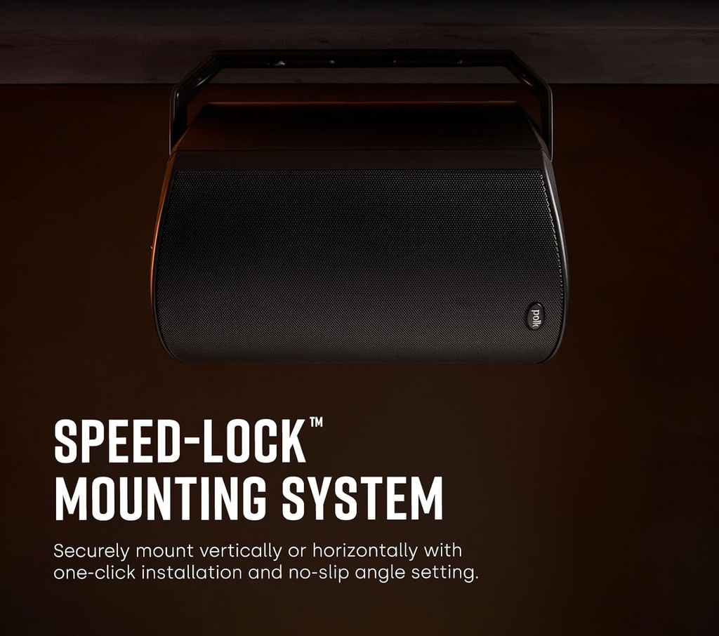 Polk ATRIUM 6, Pareja de altavoces de exterior, resistentes al clima