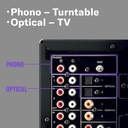 Yamaha R-N600 A, Receptor de canales Hi-Fi, con MusicCast y streaming inalámbrico, audio de alta resolución, SABRE DAC y Pure Audio Fidelity
