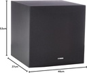 Yamaha NS-P41, Altavoces 5.1 con Subwoofer Autoamplificado, 6 Piezas
