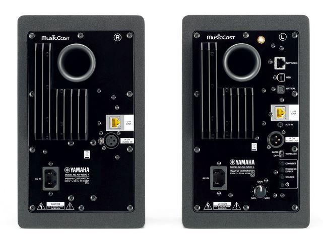 Yamaha MusicCast NX-N500, Altavoces autoamplificados en red con conexión WiFi, Bluetooth y Airplay, Compatible con MusicCast