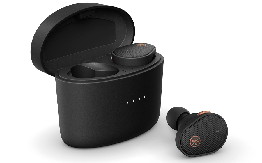 Yamaha E5B, Auriculares Deportivos, Bluetooth, sonido premium, captura de voz clara CVC, sonido ambiental, IPX5 resistente al agua