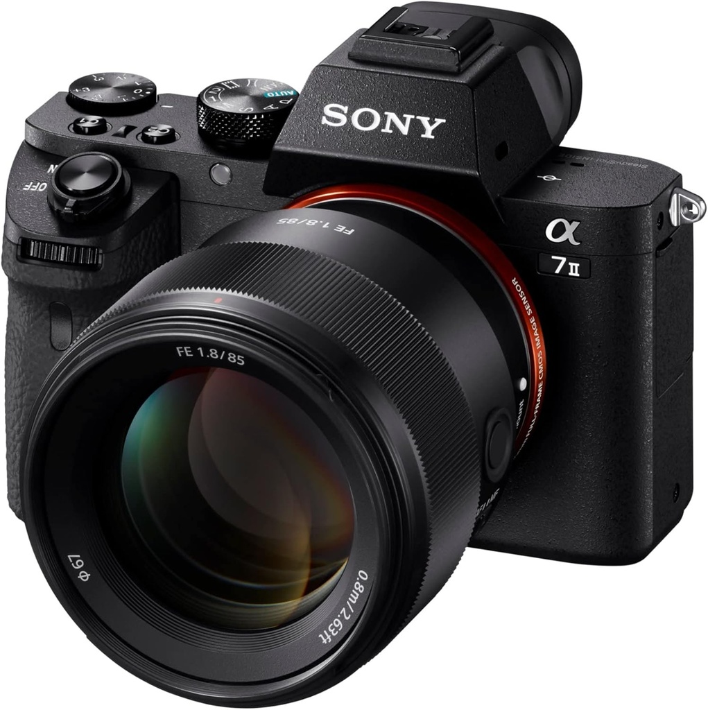 Sony SEL85F18, objetivo FE 85mm F1 8 mid-telephoto prime lens
