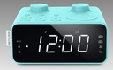 Muse M-17 CPK, Radio reloj alarma dual PLL, Pantalla de 0,9'', LED con dimmer y función 24h, Sintonizador Digital FM/MW, 6 presintonías (3 FM + 3 MW), Radio o buzzer, Sleep, Snoze y siesta