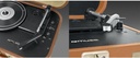 Muse MT-501, Giradiscos estéreo, 3 velocidades 33/45/78 RPM, Cápsula Audio Técnica MM (imán móvil), Recepor Bluetooth, Puerto USB, 2 altavoces integrados, Entrada auxiliar mini-jack, Salida RCA