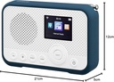 Sangean WFR39, radio digital portátil, internet, Spotify Connect, DAB+, negro