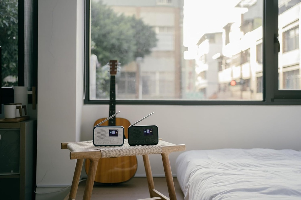 Sangean WFR39, radio digital portátil, internet, Spotify Connect, DAB+, negro