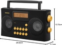 Sangean PR-D17, Radio Portátil Con Función de Voz AM / FM Con Indicaciones de Voz