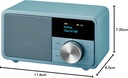 Sangean DDR-7, radio DAB+, FM, Inalámbrica