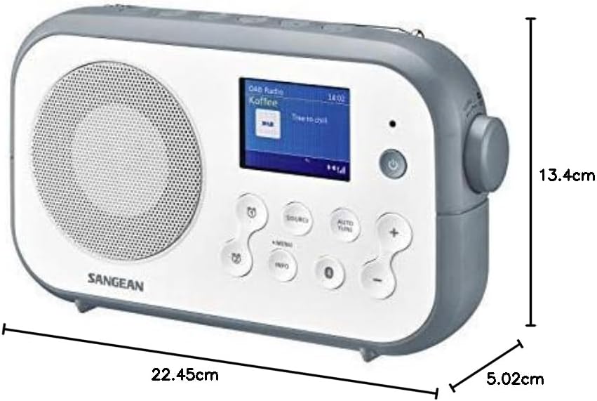 Sangean DPR-42BT, radio portátil, BLUETOOH