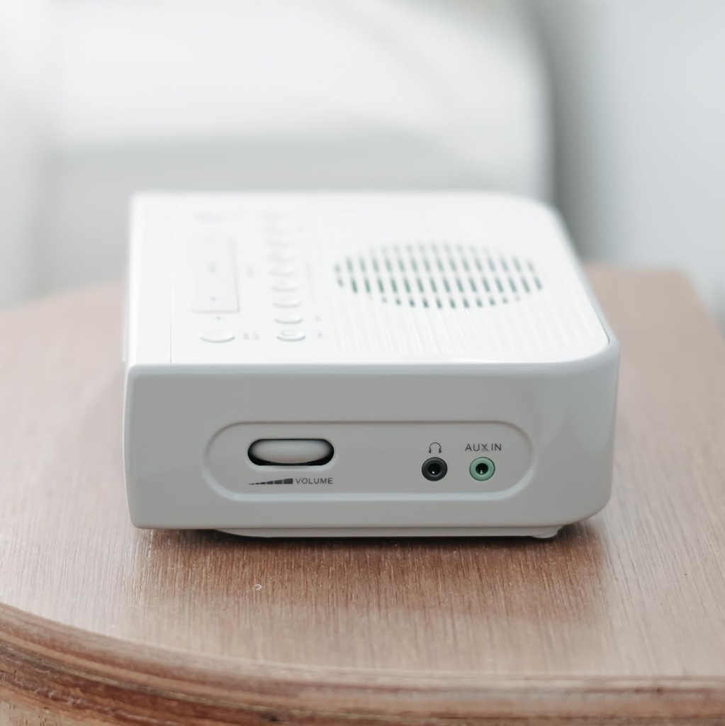 Sangean RCR-5, radio despertador, AM/FM, temporizador de alarma dual