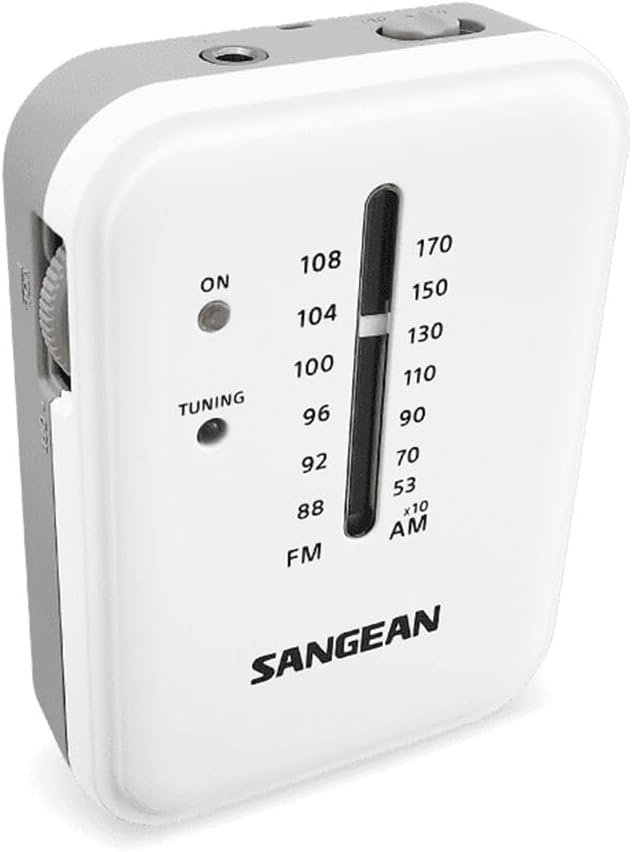 Sangean SSR32B, radio portátil, AM/FM, negro
