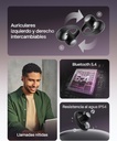 Auriculares Inalámbricos Bluetooth 5.4, Audifonos Deportivos Abiertos Clip, Dolby Audio Premium 6,5g, Open Ear, 40H de Batería, 4 Mics, Cancelación Ruido