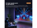 Mini Proyector Smart tV, Tricroma UHD 4K, 65 a 300 pulgadas, 1600 Lumenes, Dolby Vision-Atmos, Audio JBL,