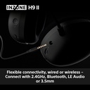 Auriculares inalámbricos para gaming INZONE H9 II con cancelación de ruido