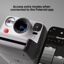 Polaroid NOW+ Gen 3, Cámara Instantánea, Conexión smartphone, enfoque auto, sistema flash,  recargable, disparador auto