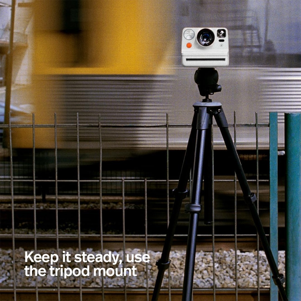 Polaroid NOW+ Gen 3, Cámara Instantánea, Conexión smartphone, enfoque auto, sistema flash,  recargable, disparador auto