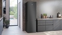 Siemens KG39NVXCG, frigorífico combinado de libre instalación, 203 x 60 cm, acero negro antihuellas, Siemens iQ300