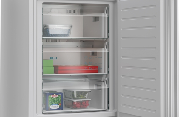 Siemens KG36NVWCG, frigorífico combinado de libre instalación, 186 x 60 cm, blanco, total noFrost, iQ300