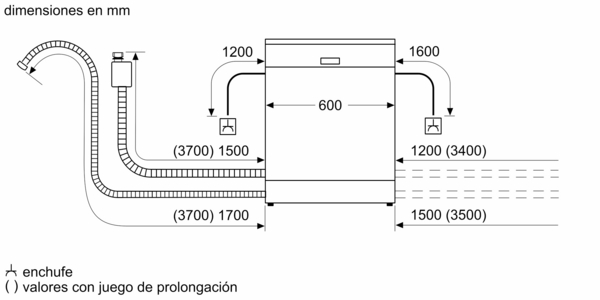 Siemens SN65ZX17CE, lavavajillas totalmente integrable, 60 cm, iQ500
