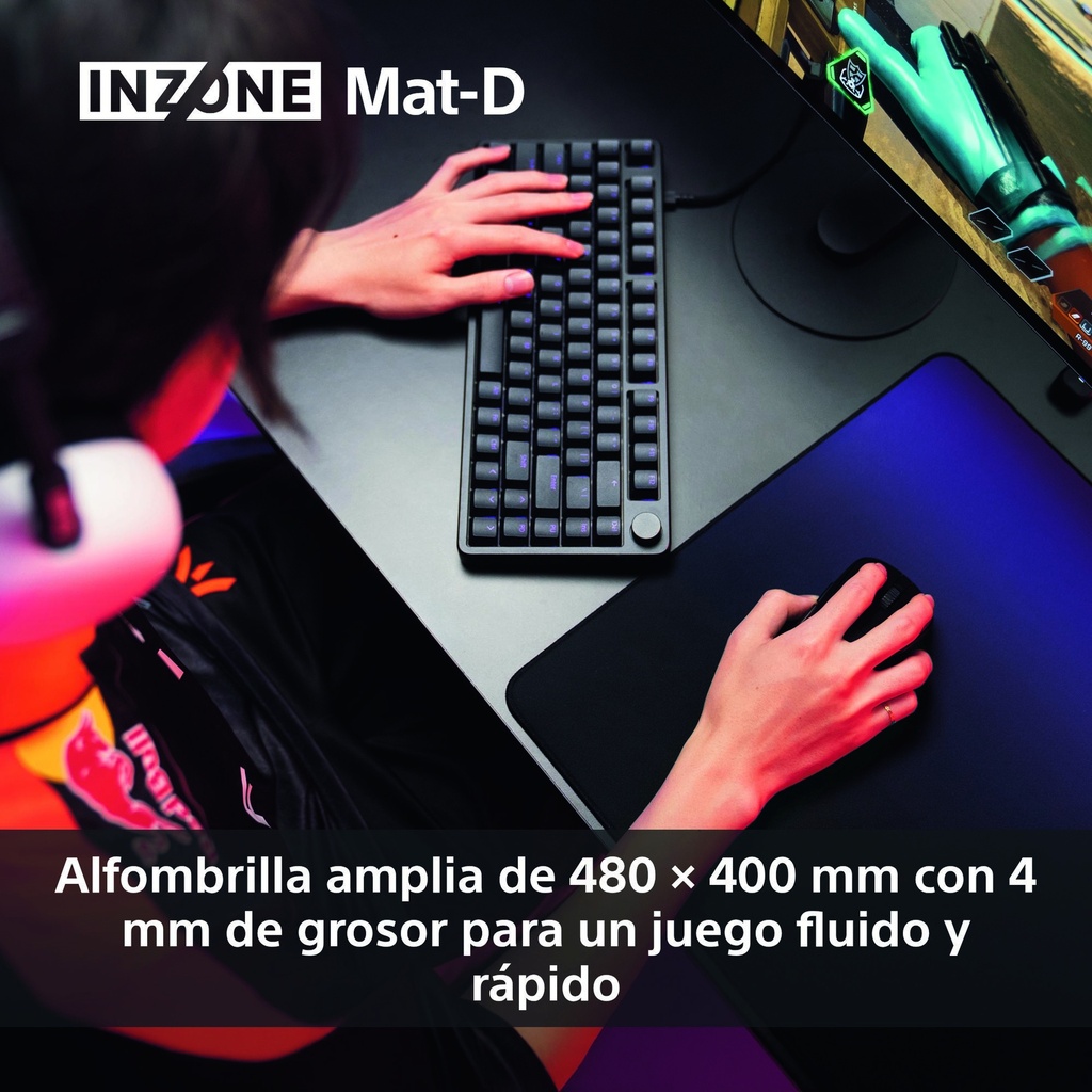 INZONE Mat-D | Alfombrilla para gaming