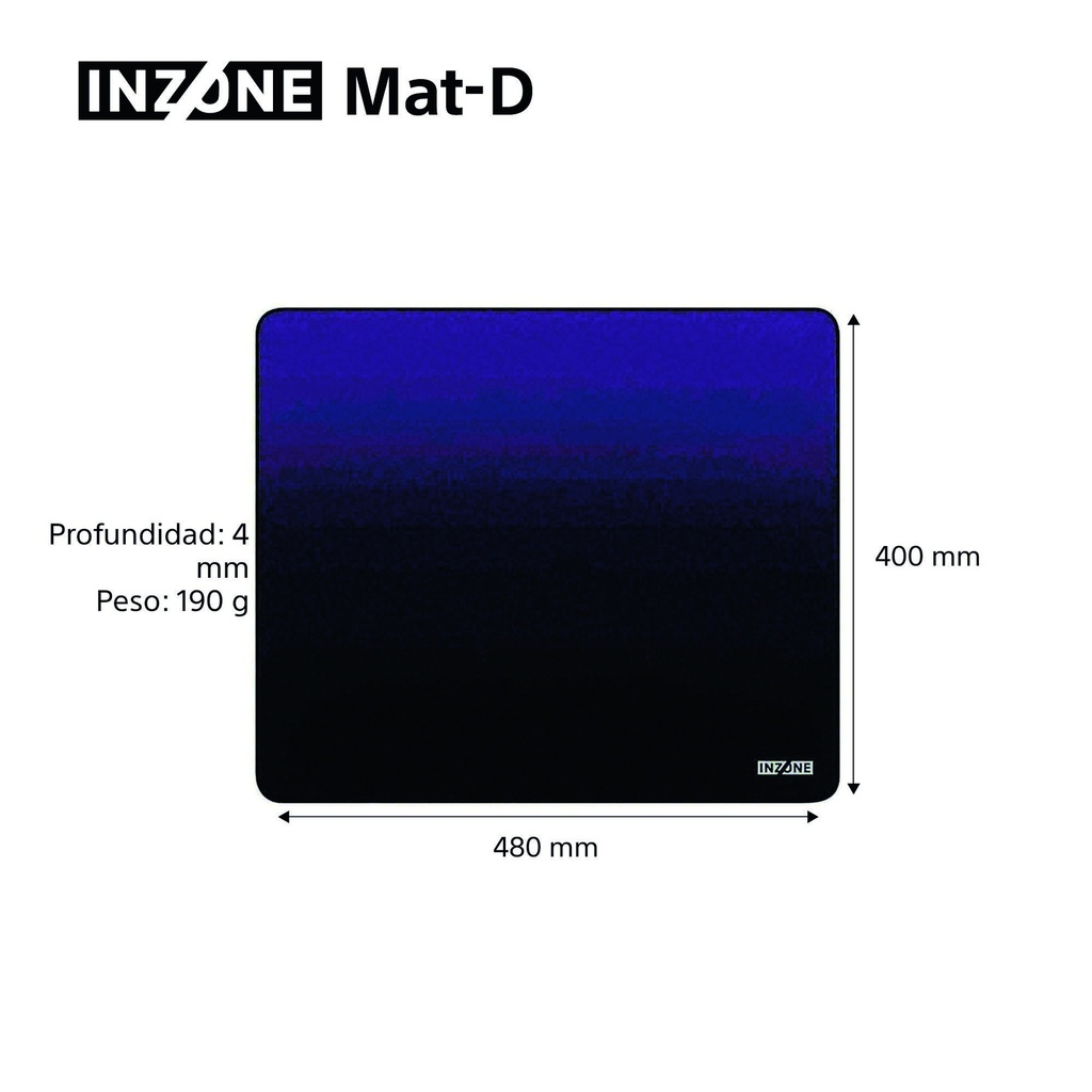 INZONE Mat-D | Alfombrilla para gaming