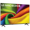LG 50NU850B6LA, TV LED, UHD 4K, Procesador Inteligente α7 AI Processor 4K Gen9, Tecnologia NANO, Smart TV Web OS