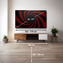 LG 75NU850B6LA, TV LED, UHD 4K, Procesador Inteligente α7 AI Processor 4K Gen9, Tecnologia NANO, Smart TV Web OS