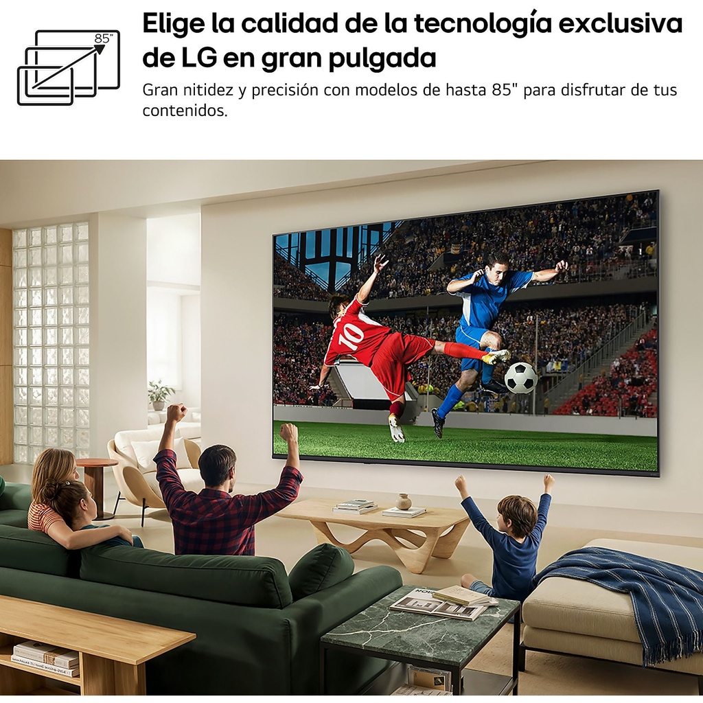 LG 50QNED72B6B, TV QNED Mini LED, UHD 4K, Procesador Inteligente α7 AI Processor 4K Gen9, Tecnologia Nano, Smart TV Web OS
