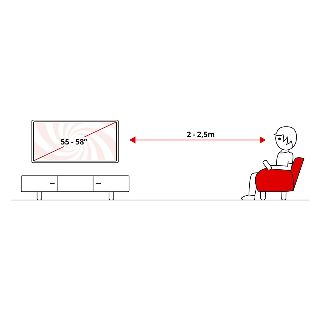 LG 55QNED72B6B, TV QNED Mini LED, UHD 4K, Procesador Inteligente α7 AI Processor 4K Gen9, Tecnologia Nano, Smart TV Web OS