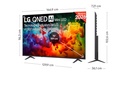 LG 75QNED70B6A, TV QNED Mini LED, UHD 4K, Procesador Inteligente α7 AI Processor 4K Gen9, Tecnologia Nano, Smart TV Web OS