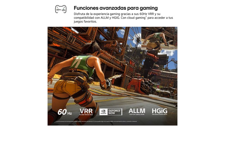 LG 85QNED70B6A, TV QNED Mini LED, UHD 4K, Procesador Inteligente α7 AI Processor 4K Gen9, Tecnologia Nano, Smart TV Web OS