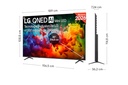 LG 85QNED70B6A, TV QNED Mini LED, UHD 4K, Procesador Inteligente α7 AI Processor 4K Gen9, Tecnologia Nano, Smart TV Web OS