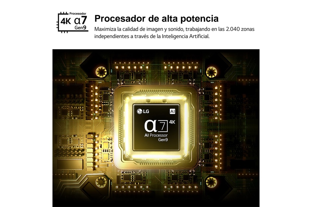 LG 75QNED81B6A, TV QNED Mini LED, UHD 4K, Procesador Inteligente α7 AI Processor 4K Gen9, Tecnologia Nano, Smart TV Web OS, Tecnologia EVO