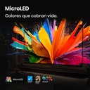 HISENSE MX MicroLED TV 136MX, Tecnología MicroLED, 4K 120 Hz nativos