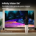 HISENSE MX MicroLED TV 136MX, Tecnología MicroLED, 4K 120 Hz nativos