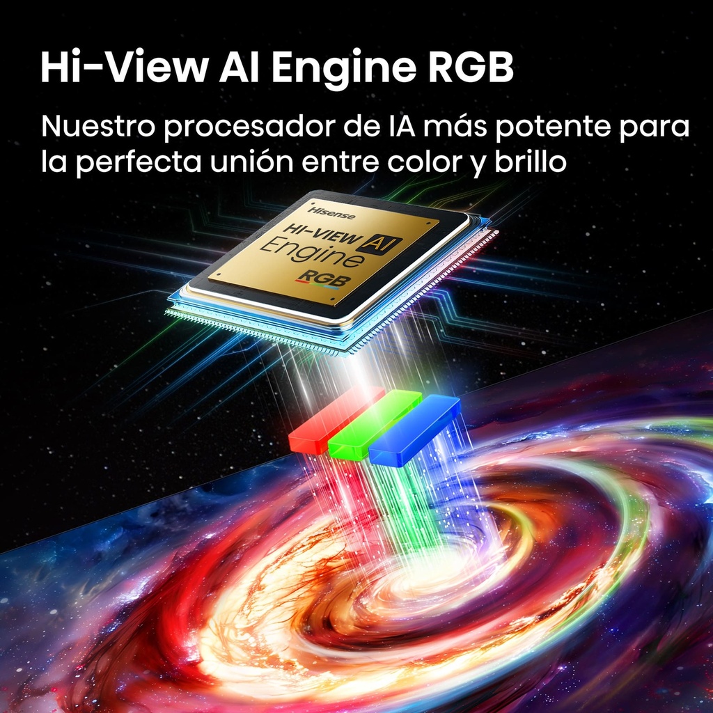 HISENSE RGB MiniLED TV 65UR8S, Ultra HD, Quad Core/MT9655, Hi-View AI Engine RGB