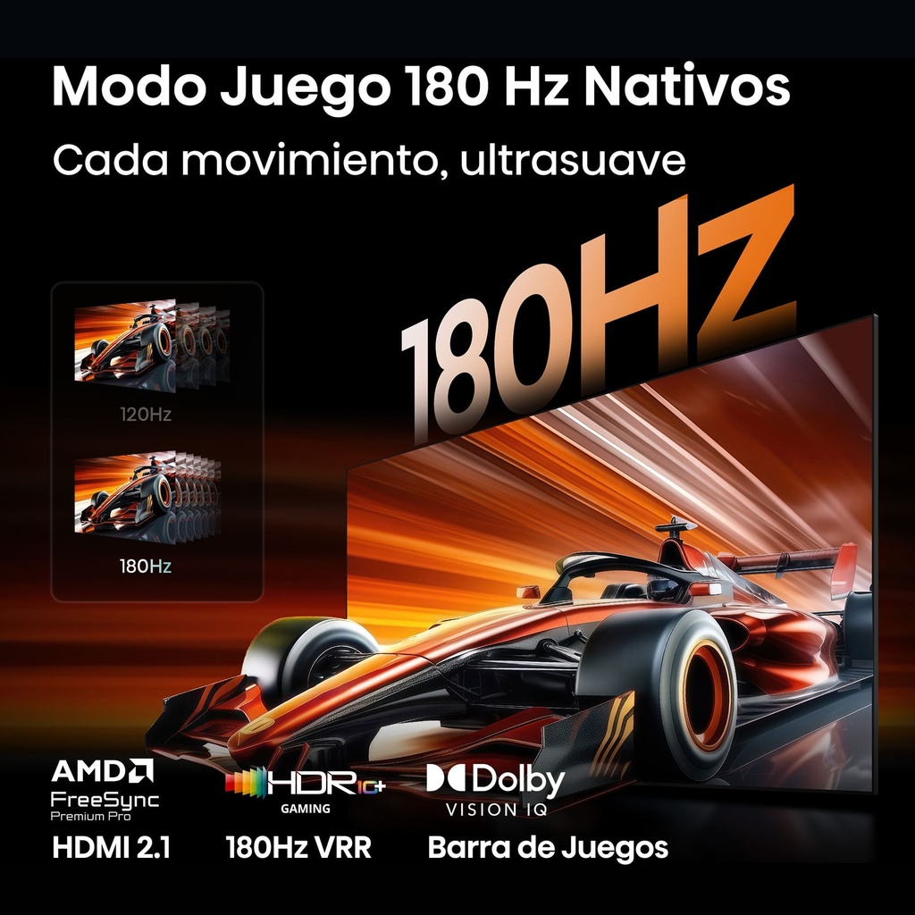 HISENSE RGB MiniLED TV 65UR8S, Ultra HD, Quad Core/MT9655, Hi-View AI Engine RGB