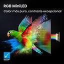 HISENSE RGB MiniLED TV 55UR8S, Ultra HD, Quad Core/MT9655, Hi-View AI Engine RGB