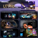 HISENSE PRO MiniLED TV 55U7S PRO, Hi-QLED MiniLED Pro, Quad Core/MT9655, Hi-View AI Engine Pro, 165 Hz Nativos