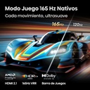 HISENSE PRO MiniLED TV 55U7S PRO, Hi-QLED MiniLED Pro, Quad Core/MT9655, Hi-View AI Engine Pro, 165 Hz Nativos
