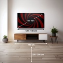Hisense Mini LED TV 65E8S, UHD 4K, Quad Core / MT9618, Total HDR, Subwoofer integrado