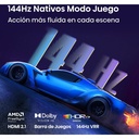 Hisense QLED 4K TV 55E7S PRO, Quad Core/MT9618, 144Hz Nativos, Smooth Motion IA, HDR10+Gaming