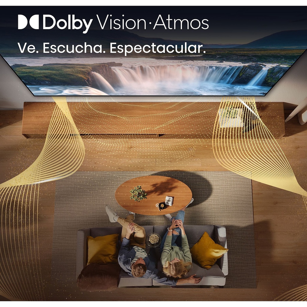 Hisense E7 QLED TV 85E7S, Quad Core/MT9603, Hi-QLED Color, Dolby Vision.Atmos, Dolby Vision IQ, Escalador IA 4K