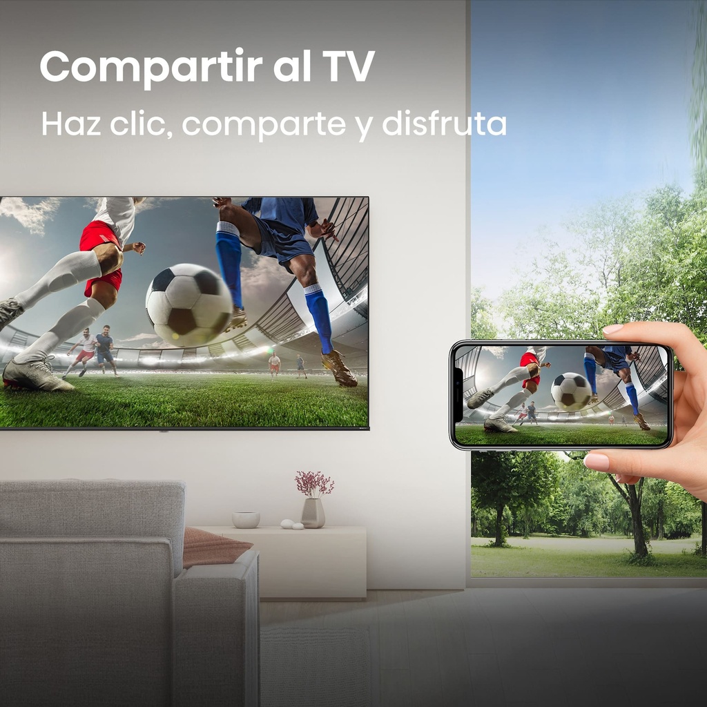 Hisense HD TV 40A4S, Natural Colour Enhancer, Dolby Audio, Modo Juego, Smart Home Ready