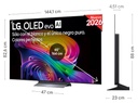 LG OLED65C64LA, TV OLED 65", 4K, procesador 4K AI α11 Gen3, Smart TV Web OS