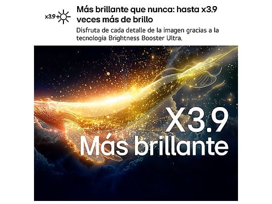 LG OLED83G64LW, TV OLED 83", 4K, 120Hz, procesador 4K IA α11 Gen3, Smart TV