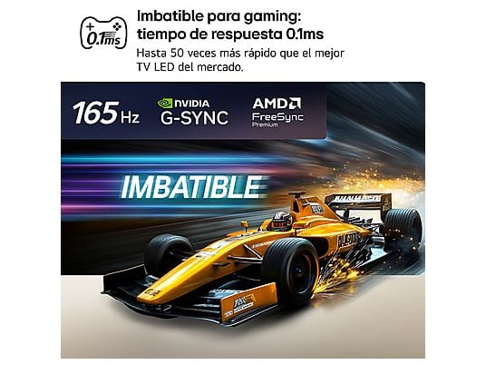 LG OLED83G64LW, TV OLED 83", 4K, 120Hz, procesador 4K IA α11 Gen3, Smart TV