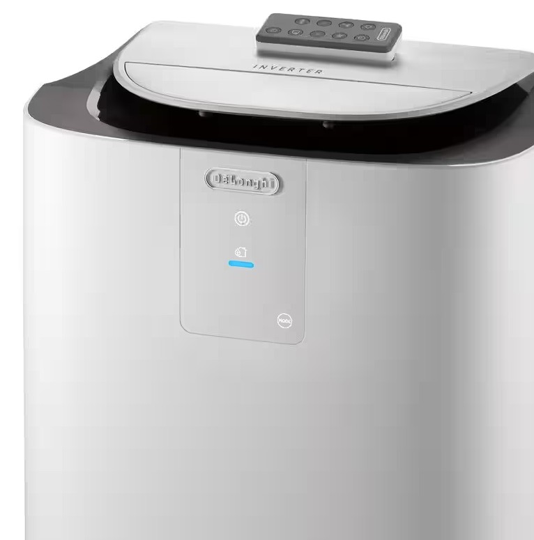 DeLonghi Pinguino GentleJet Inverter, aparato 3 en 1, ventilador, aire acondicionado y deshumidificación, 43 dB, Clase A
