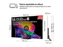LG OLED83C64LA, TV OLED 83", 4K, procesador 4K AI α11 Gen3, Smart TV Web OS